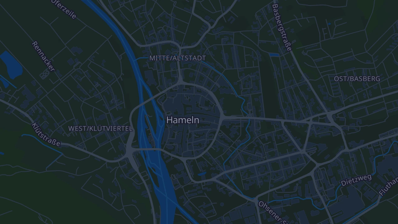 Karte von Hameln