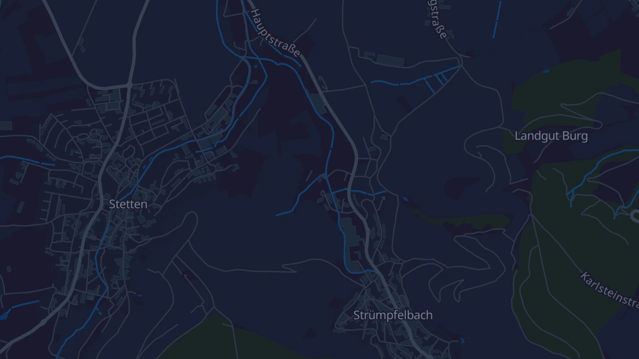 Karte von Weinstadt-Strümpfelbach