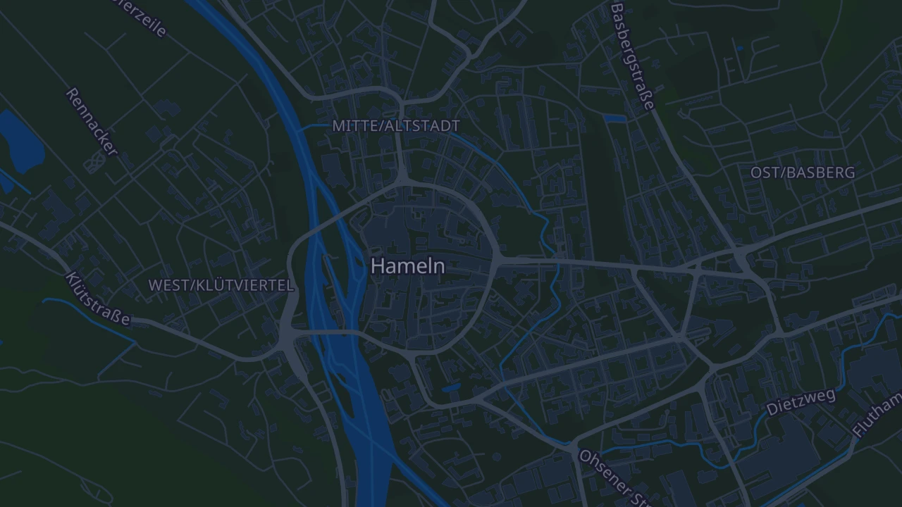 Karte von Hameln