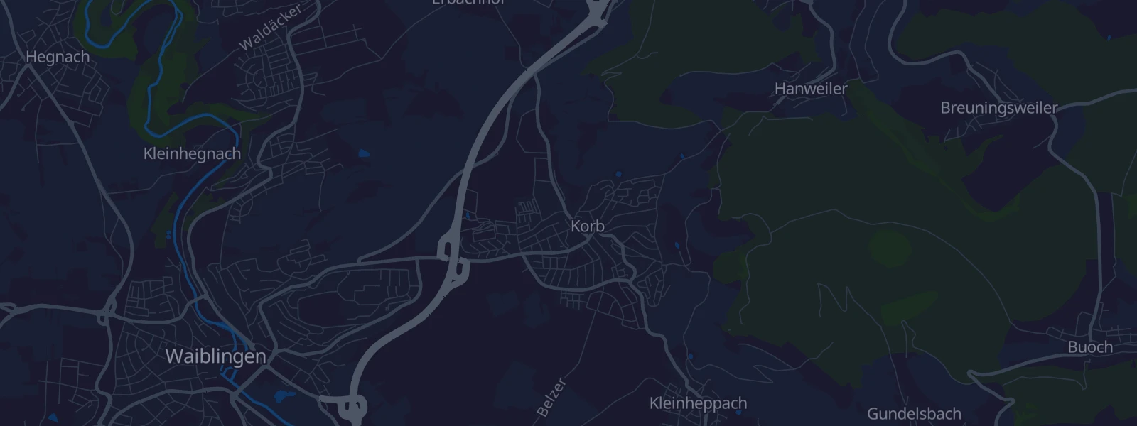 Karte von Korb
