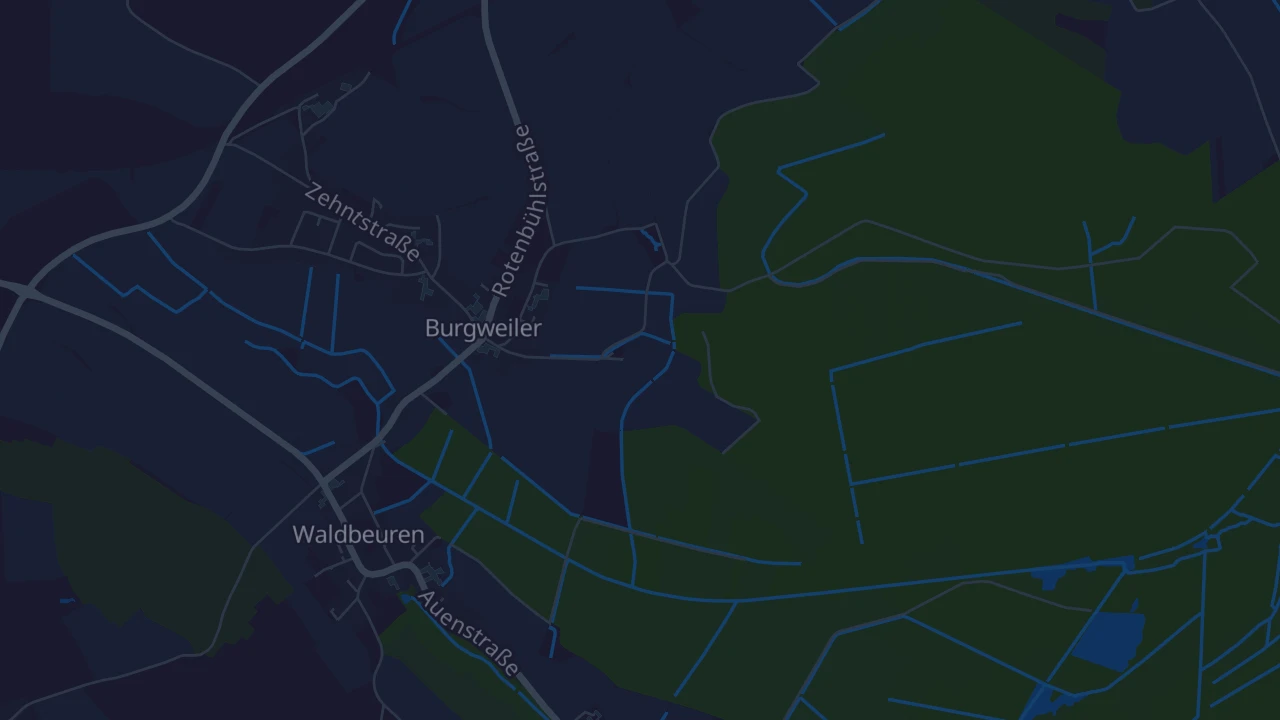 Karte von Burgweiler