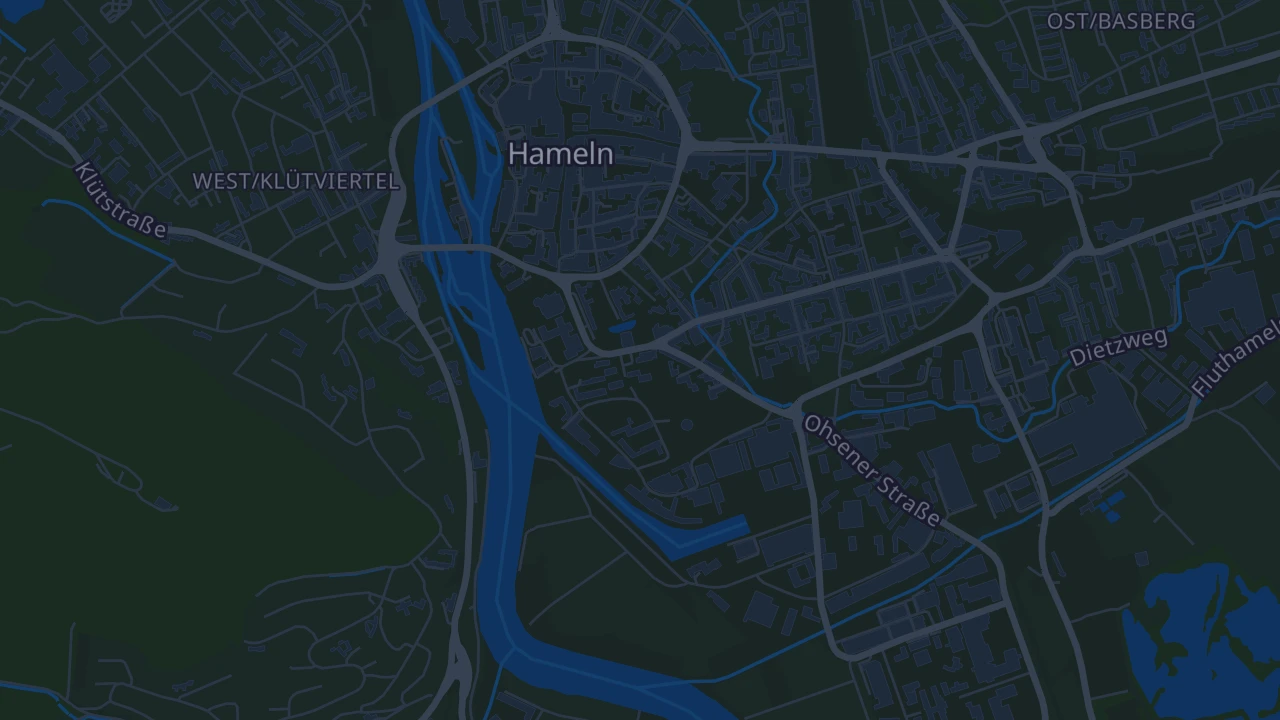Karte von Hameln