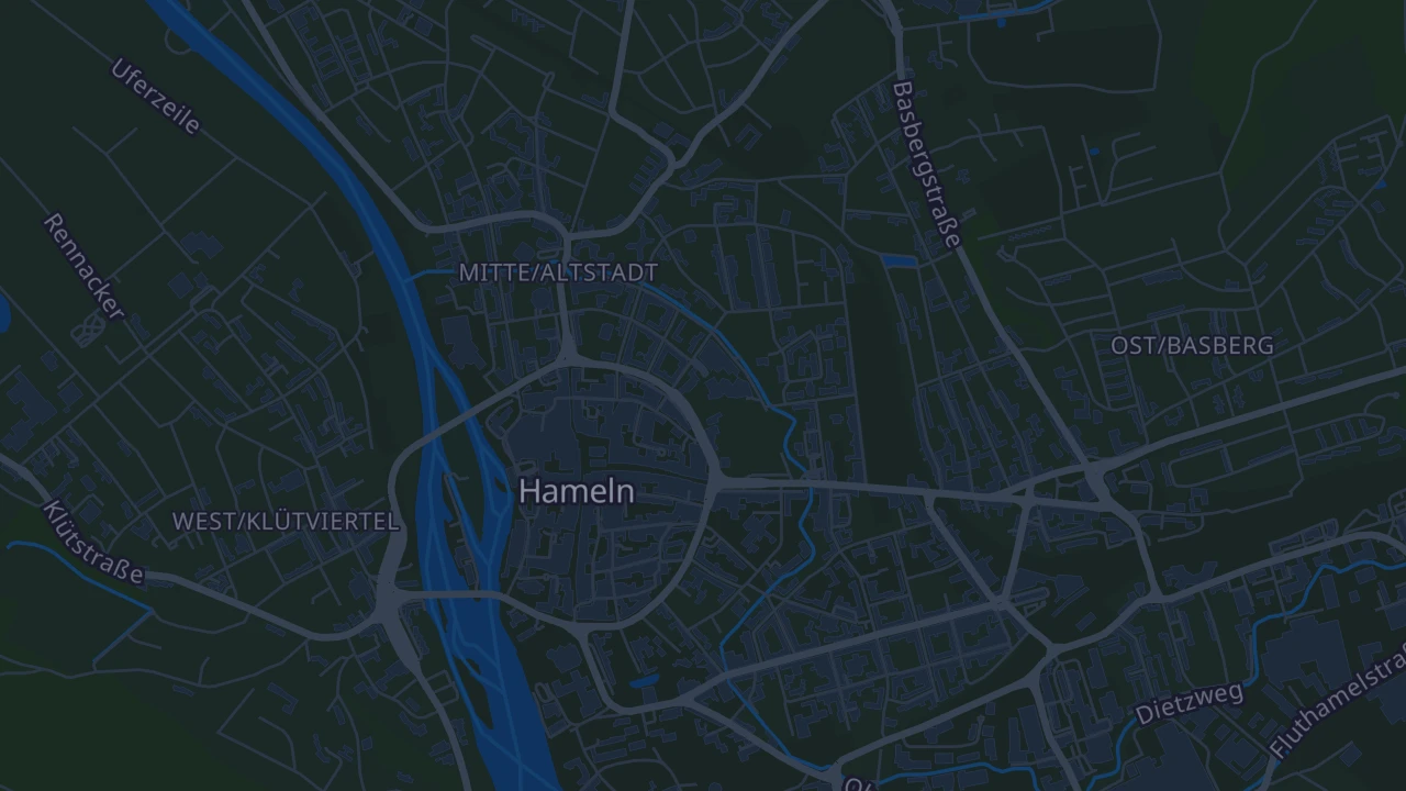 Karte von Hameln