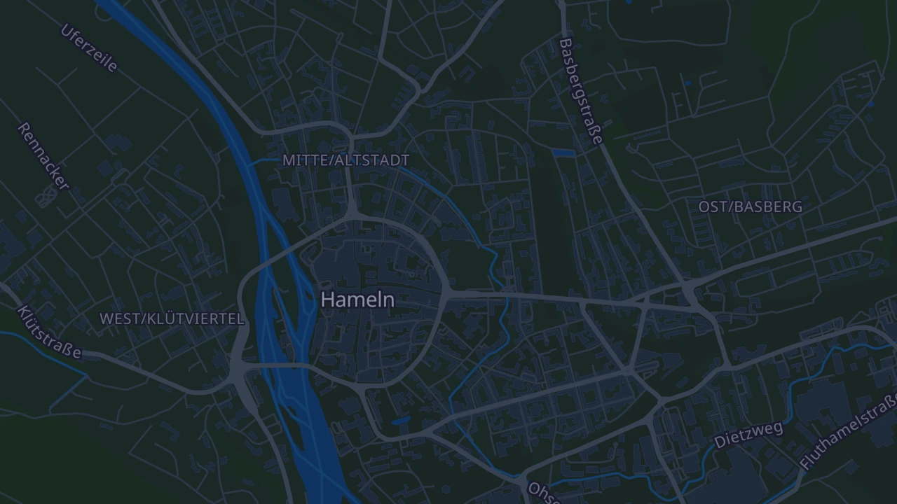 Karte von Hameln