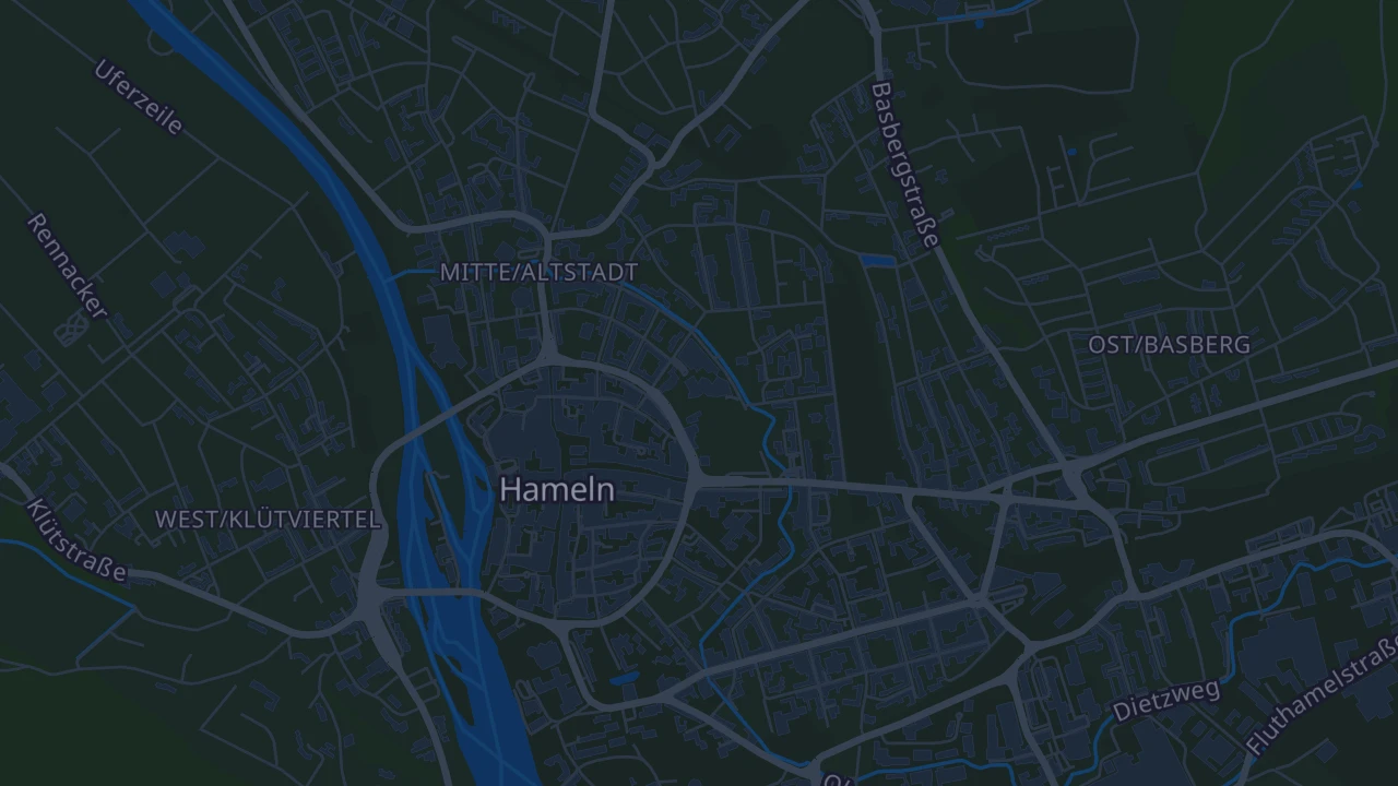 Karte von Hameln