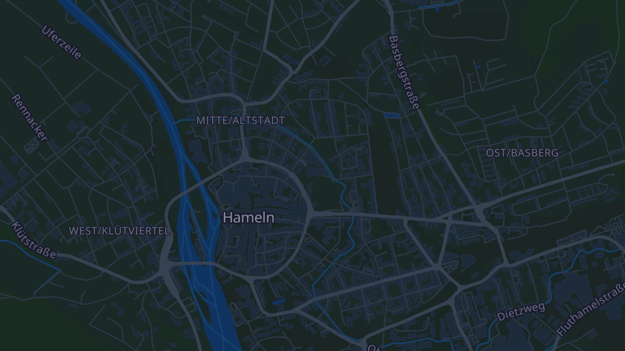 Karte von Hameln