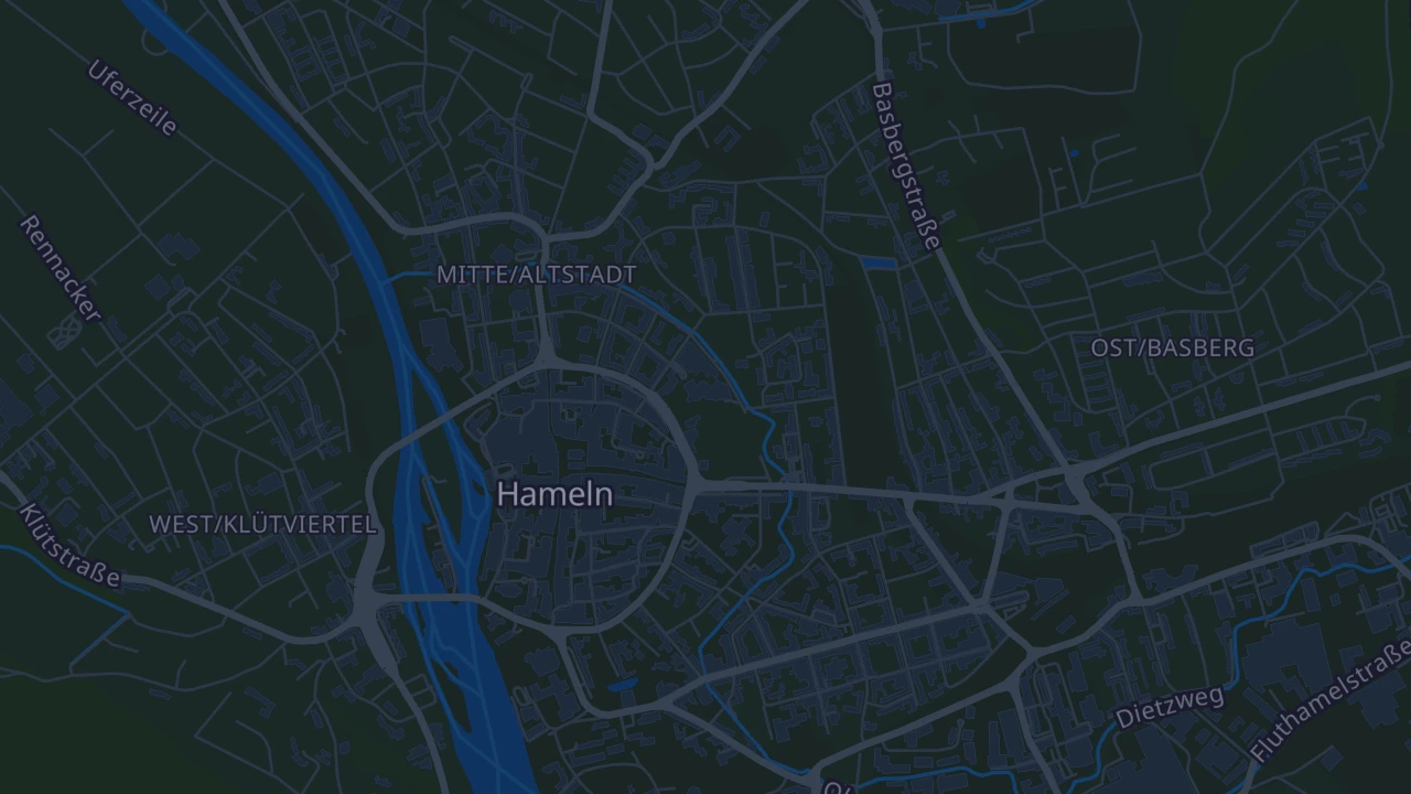 Karte von Hameln