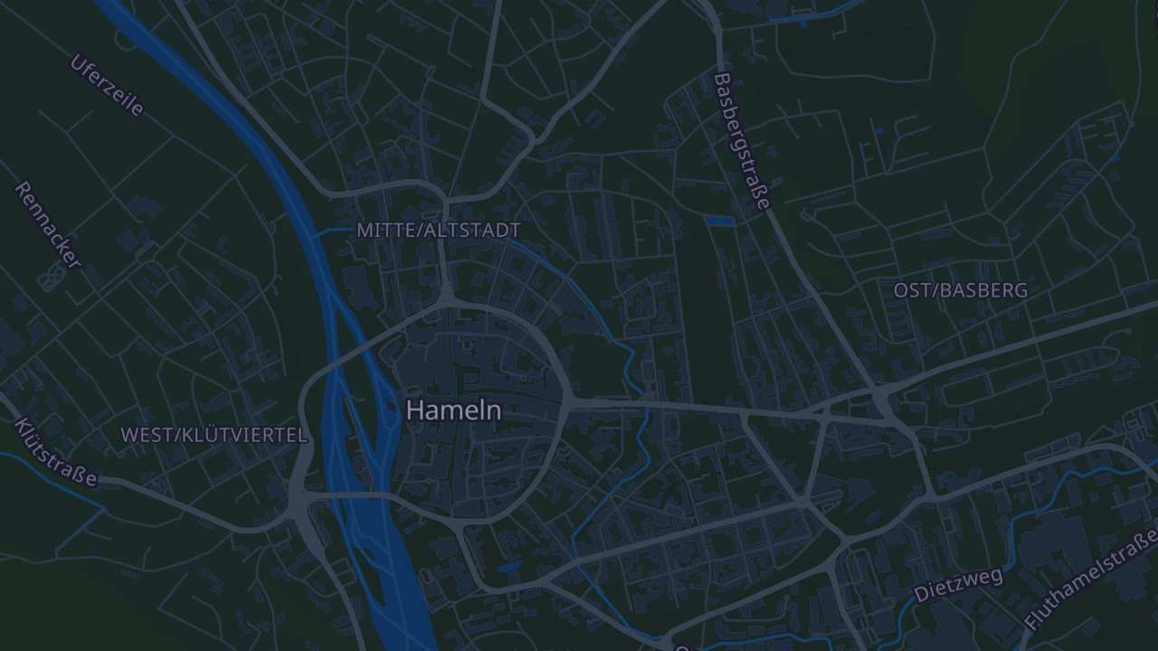 Karte von Hameln
