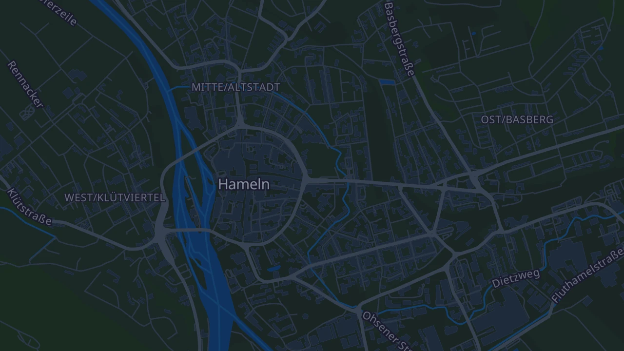 Karte von Hameln