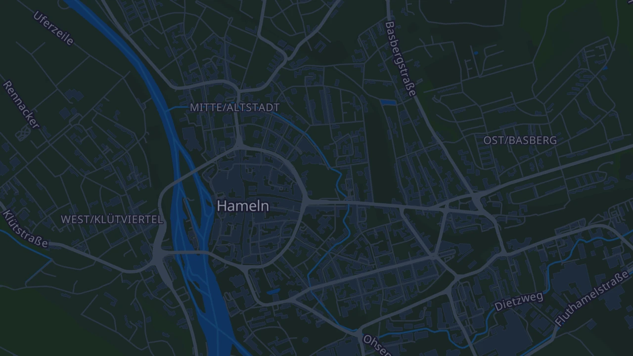 Karte von Hameln