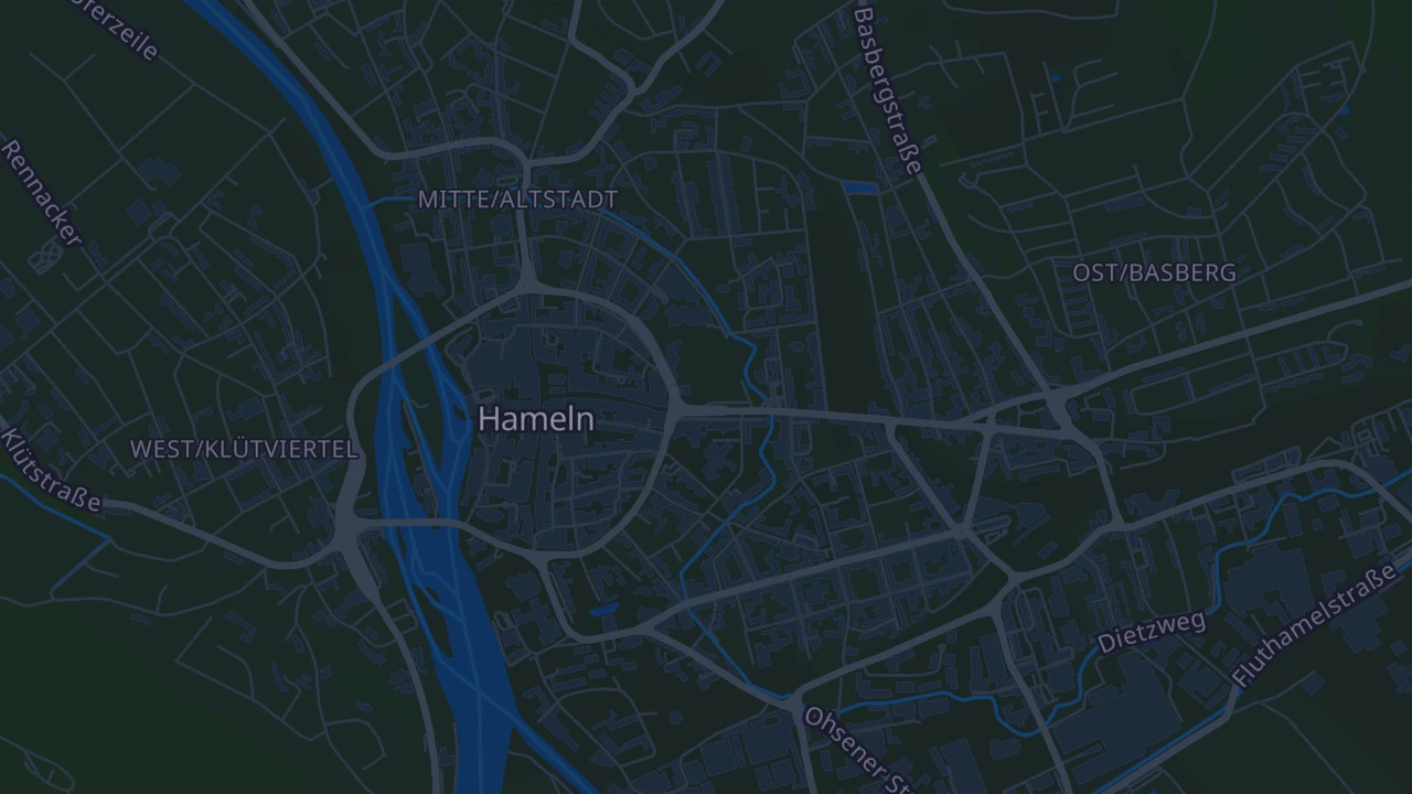Karte von Hameln