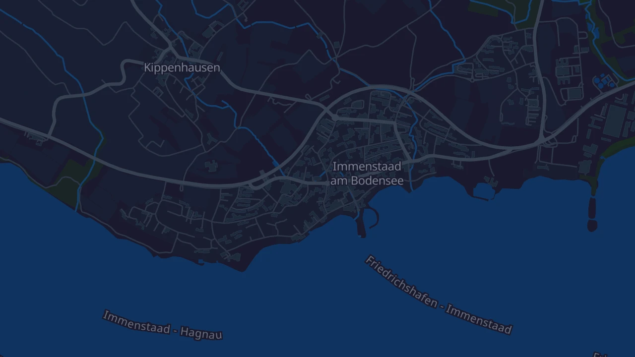 Karte von Immenstaad am Bodensee
