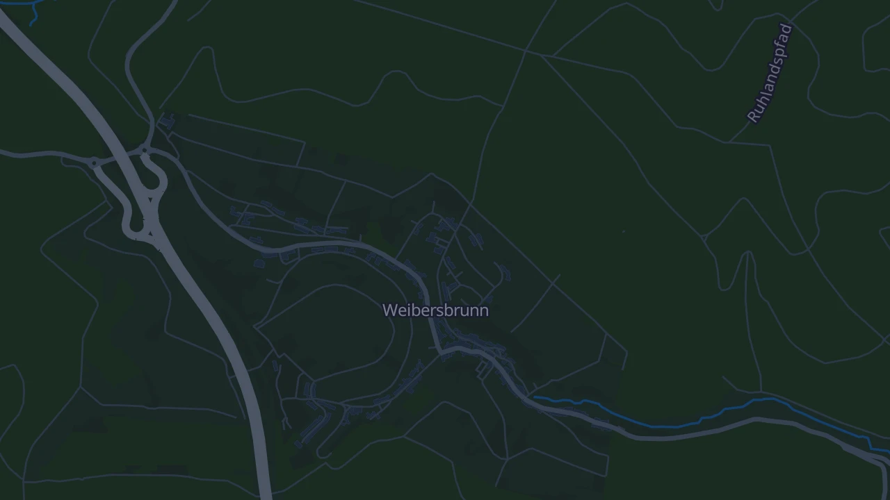 Karte von Weibersbrunn