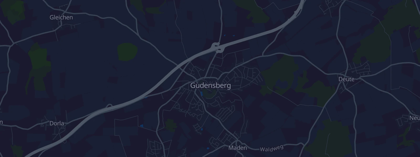 Karte von Gudensberg