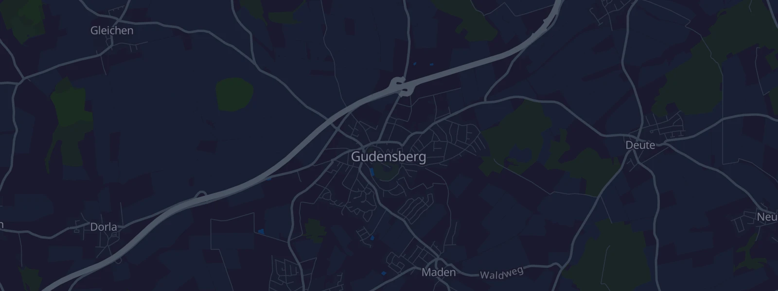 Karte von Gudensberg
