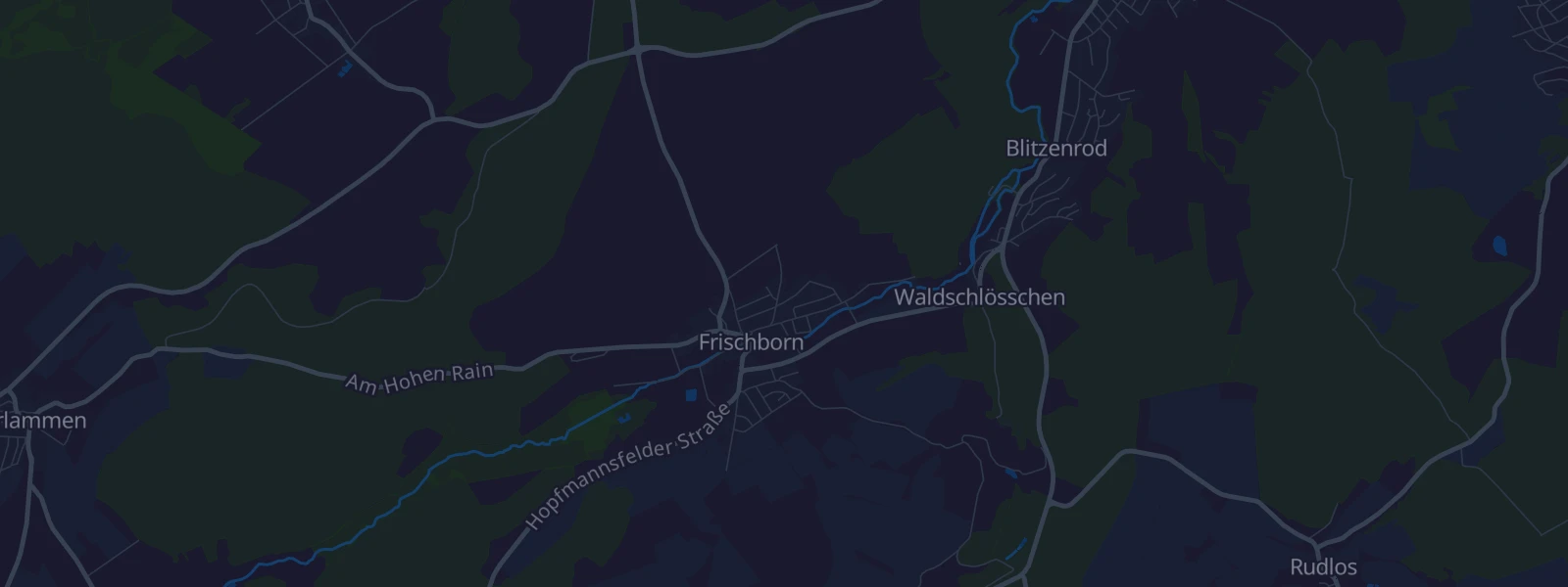 Karte von Lauterbach - Frischborn