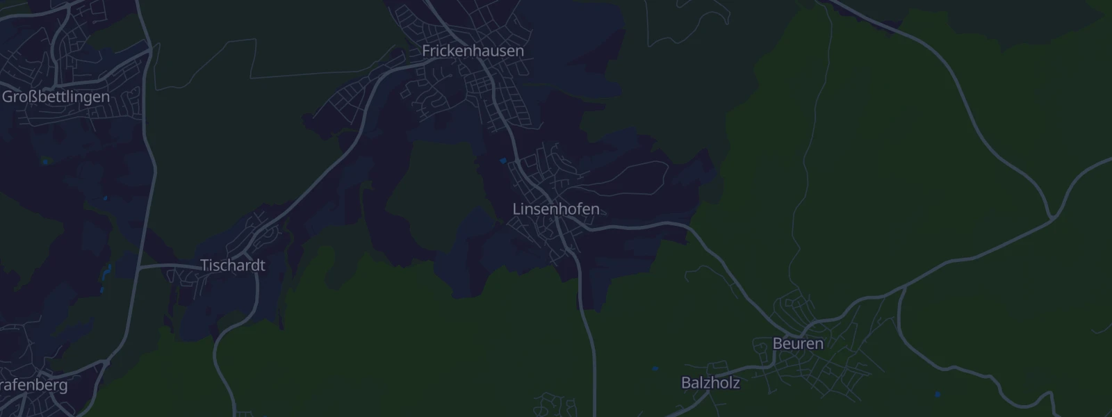 Karte von Linsenhofen