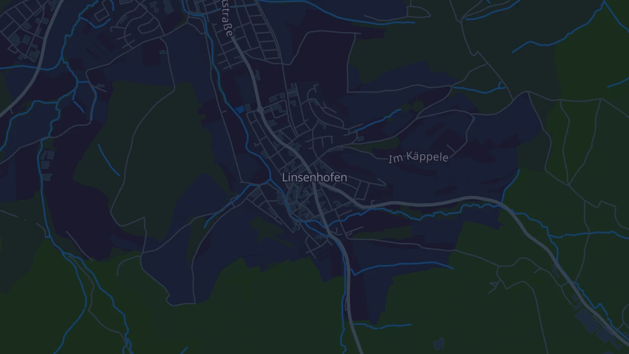 Karte von Linsenhofen