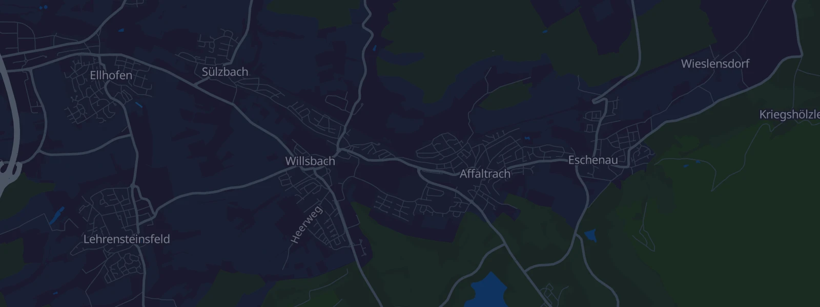 Karte von Obersulm