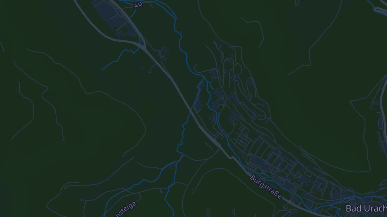 Karte von Bad Urach