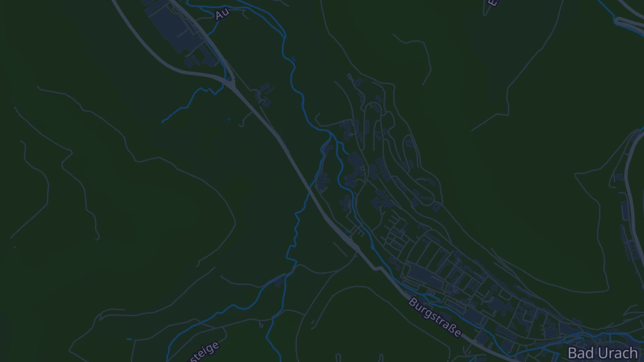 Karte von Bad Urach