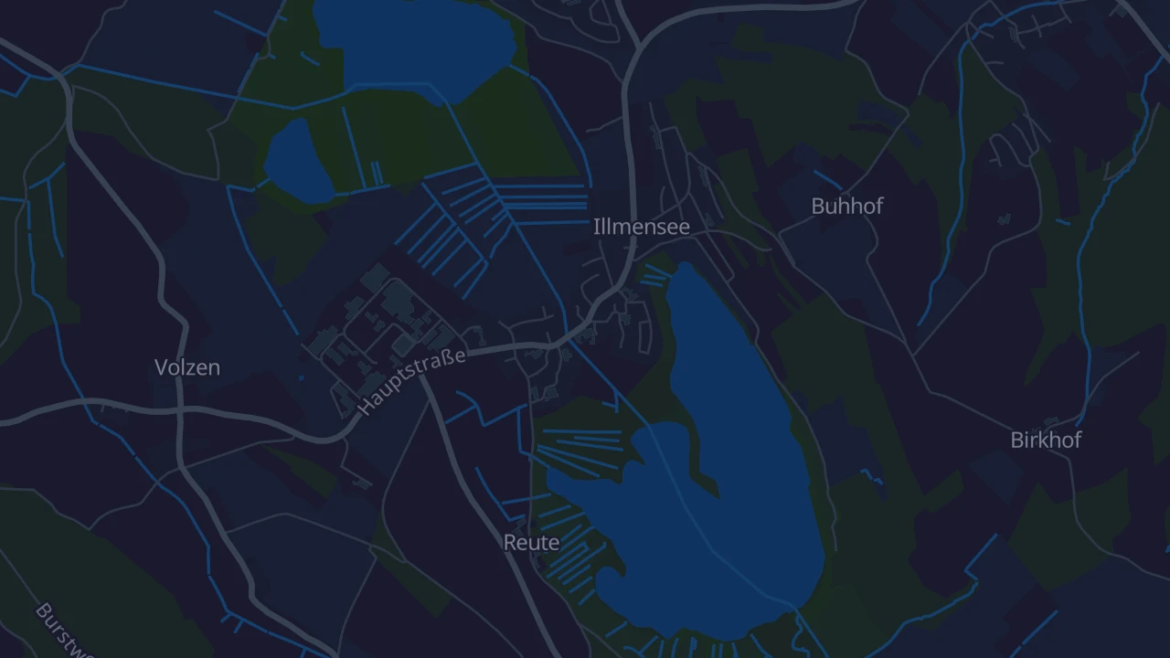 Karte von Illmensee
