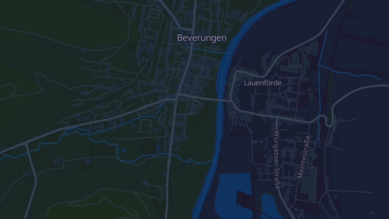 Karte von Beverungen