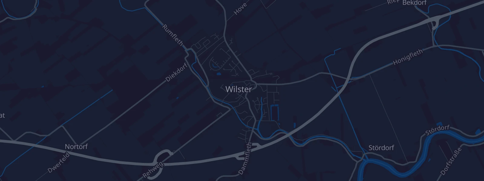 Karte von Wilster