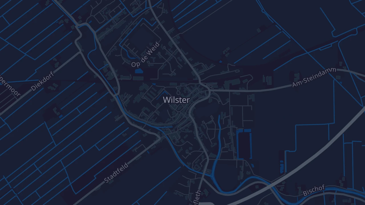 Karte von Wilster