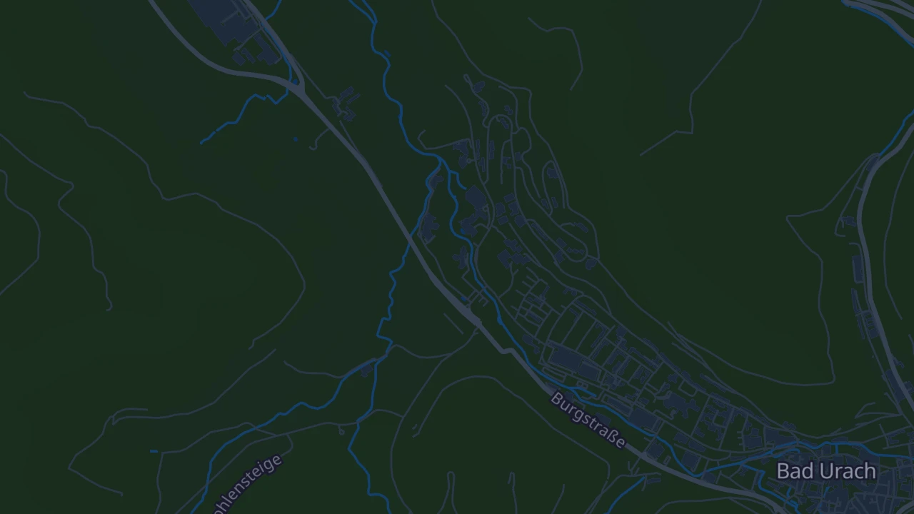 Karte von Bad Urach