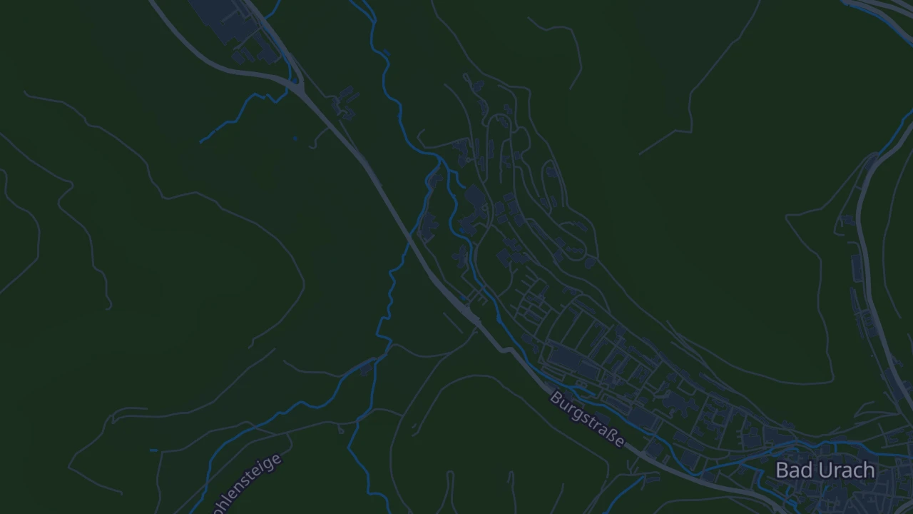 Karte von Bad Urach