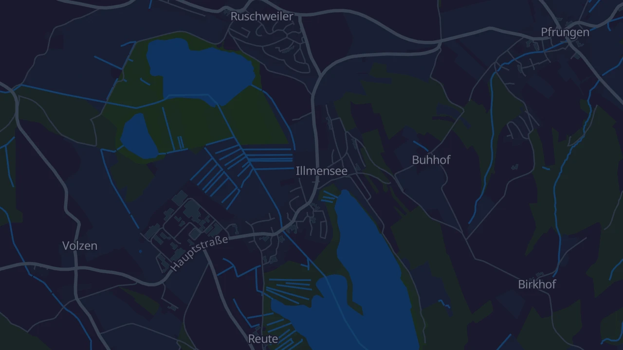 Karte von Illmensee