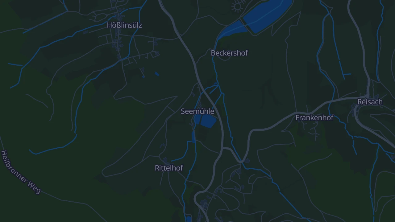 Karte von Löwenstein
