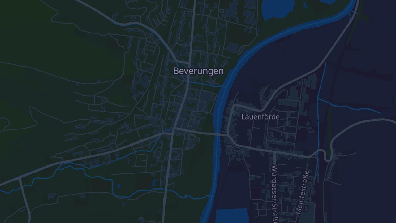 Karte von Beverungen