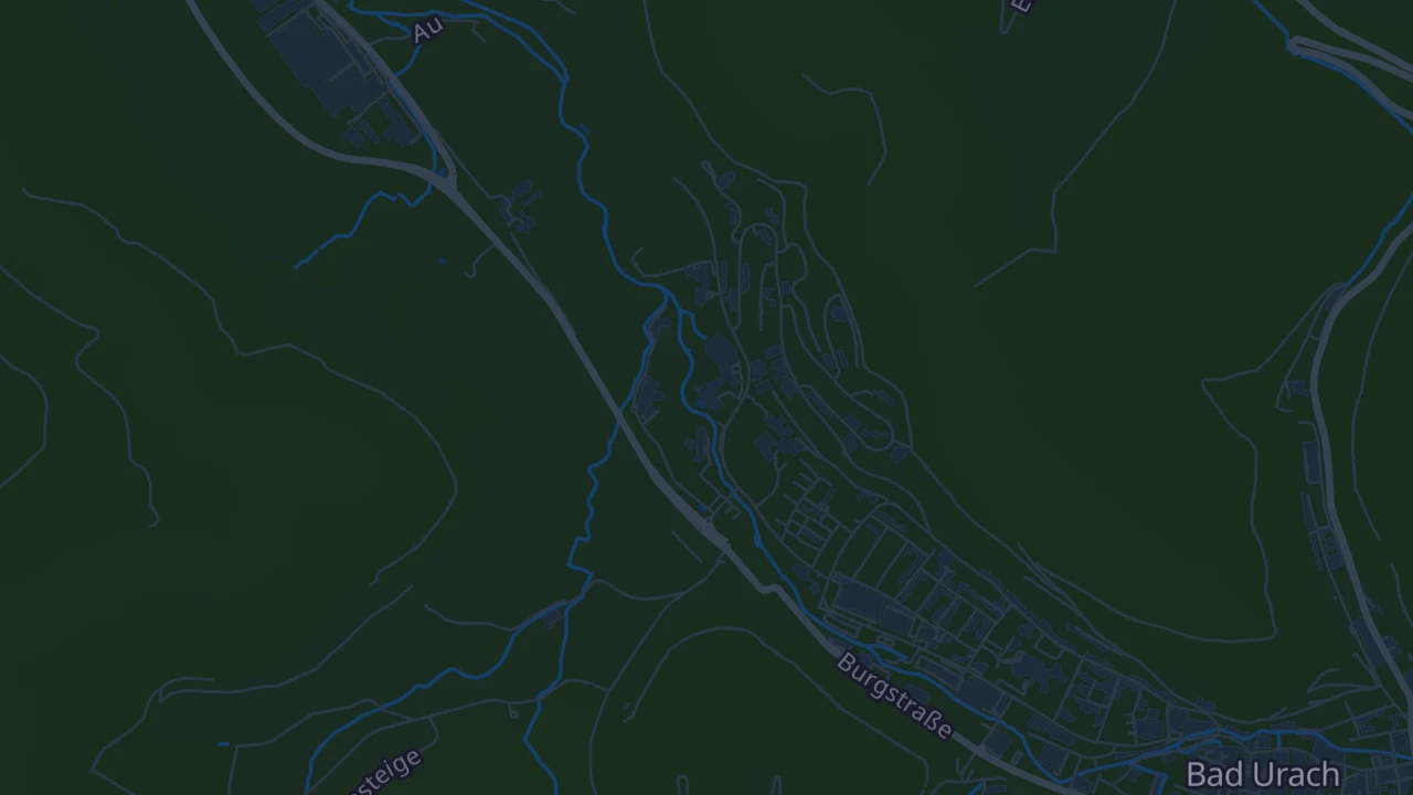 Karte von Bad Urach