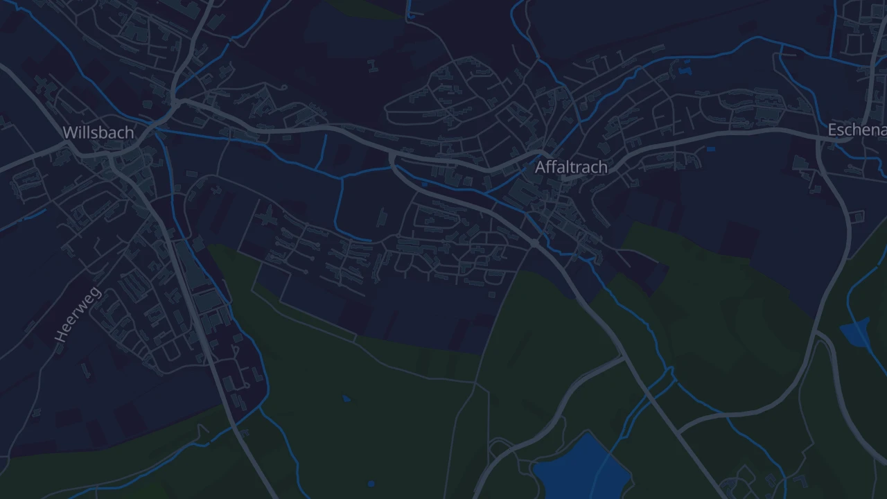 Karte von Affaltrach