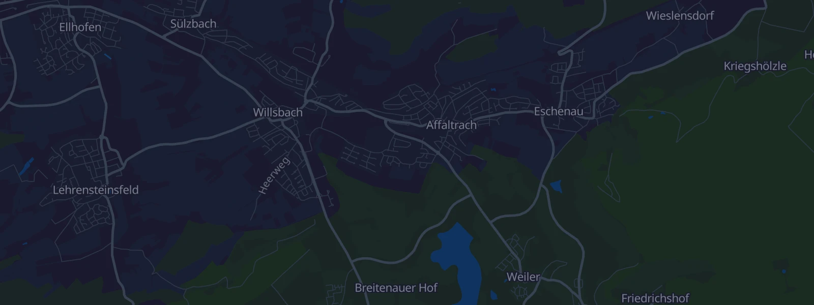 Karte von Affaltrach