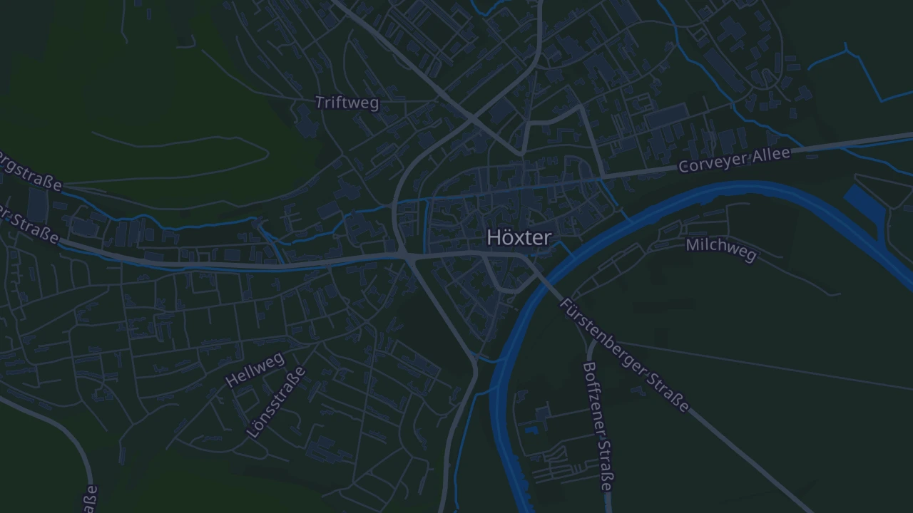 Karte von Höxter