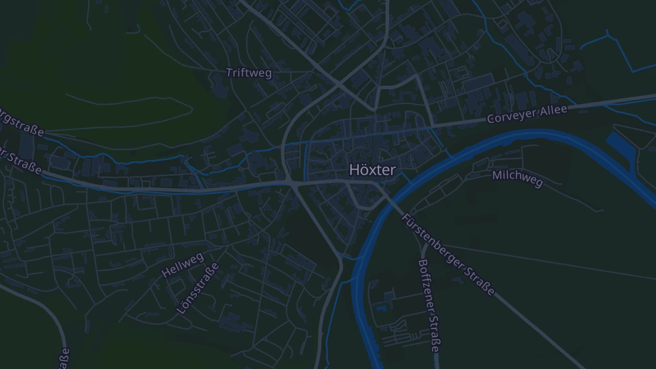 Karte von Höxter