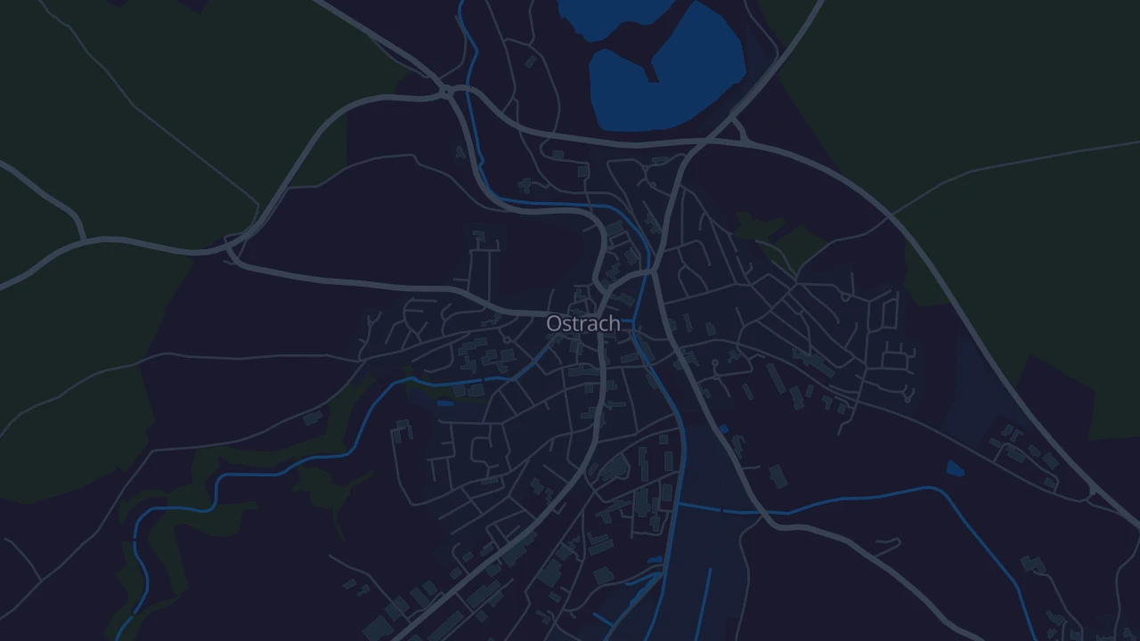 Karte von Ostrach