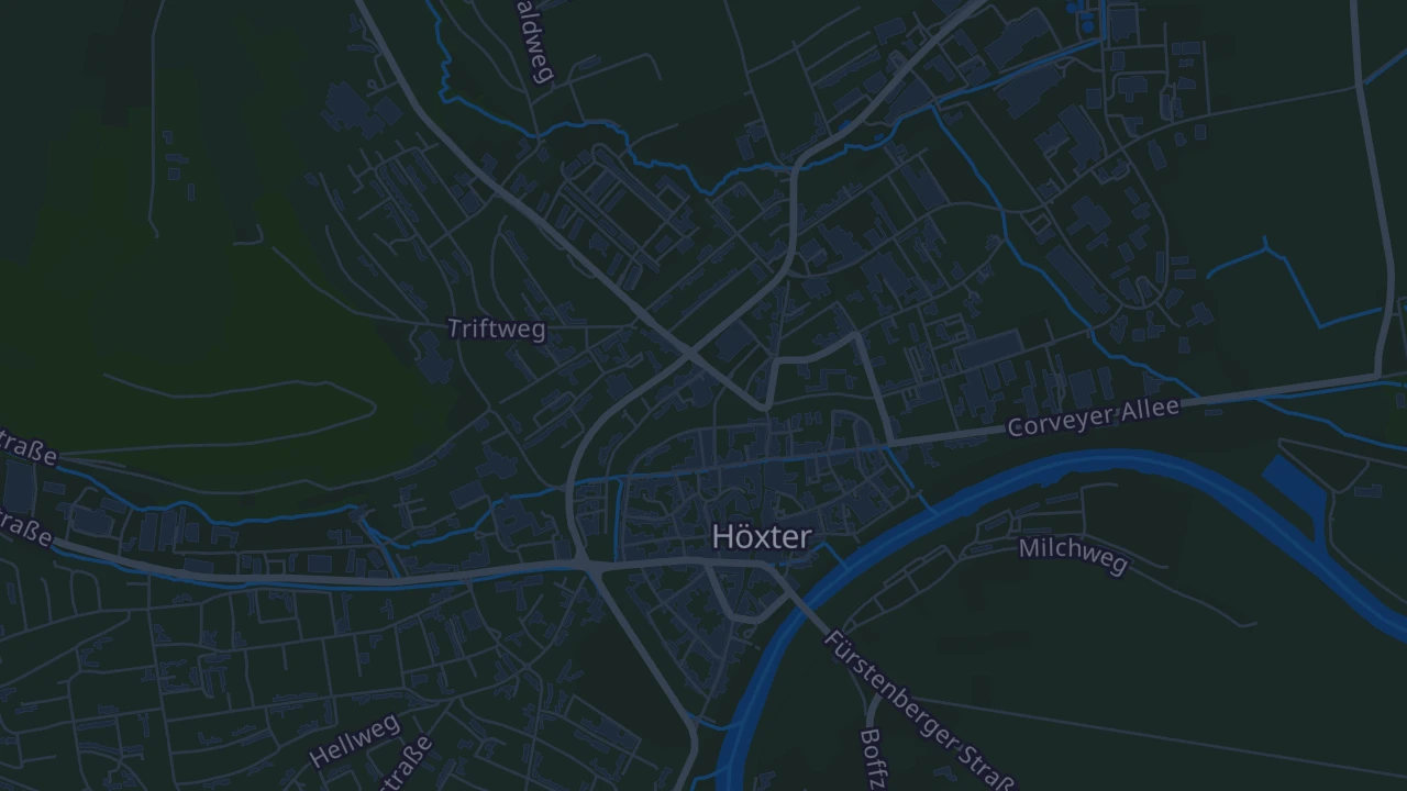 Karte von Höxter
