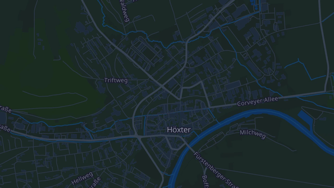 Karte von Höxter