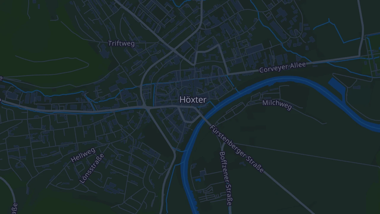 Karte von Höxter