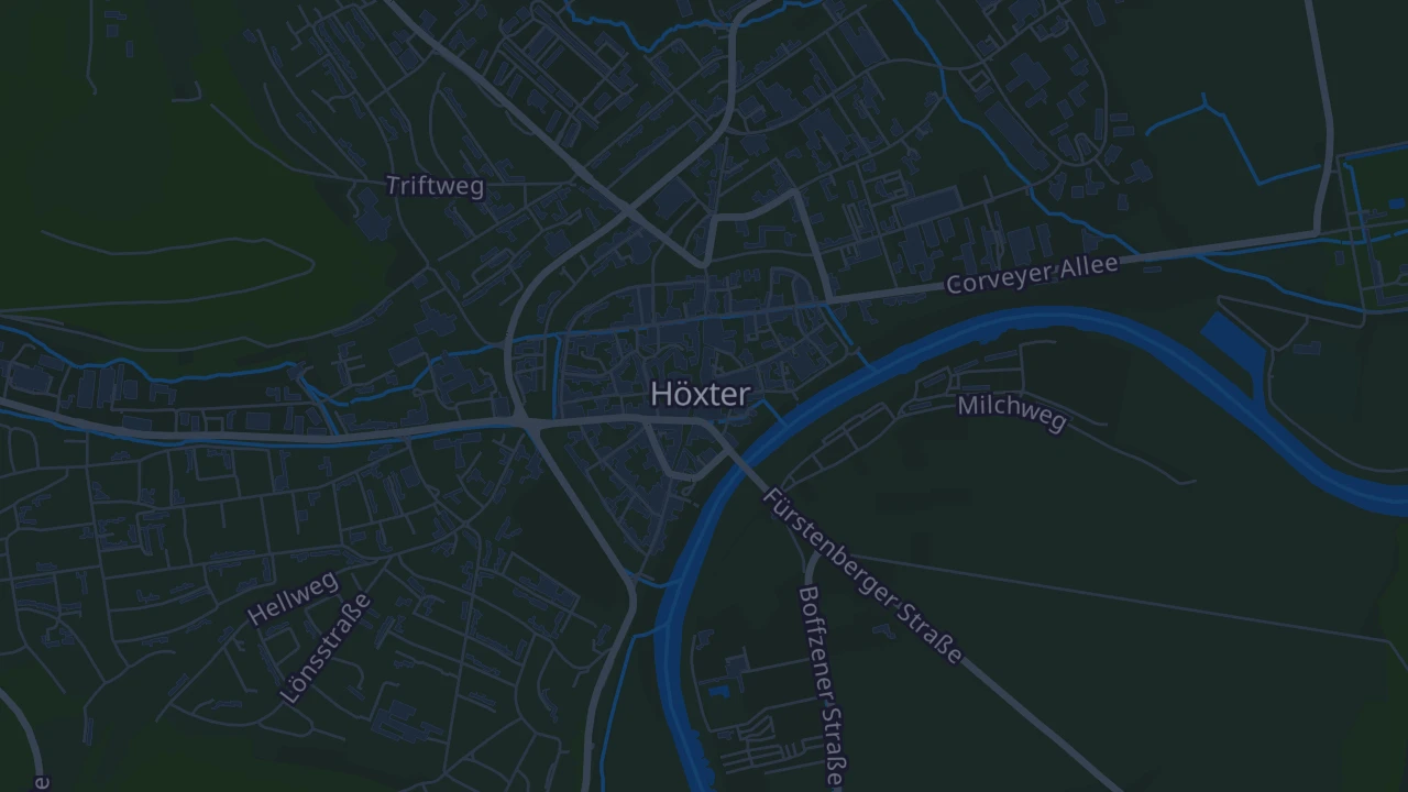 Karte von Höxter