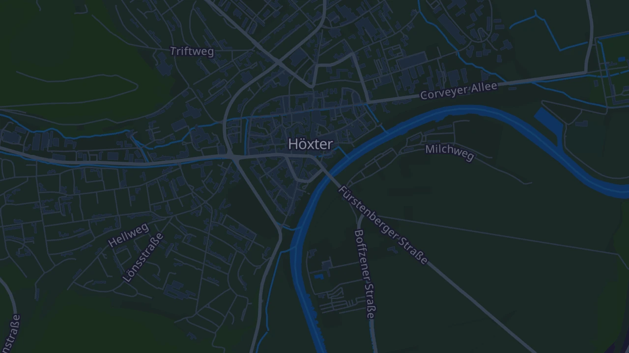 Karte von Höxter