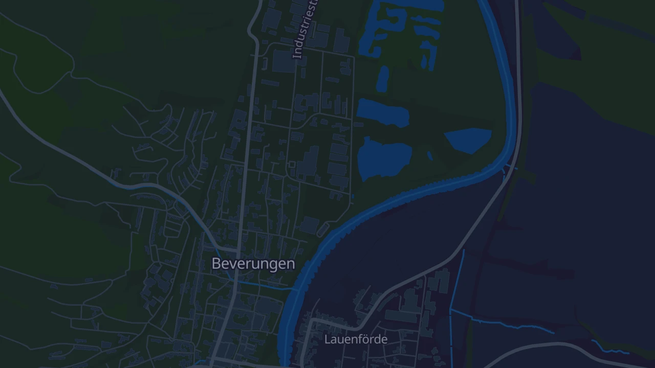 Karte von Beverungen
