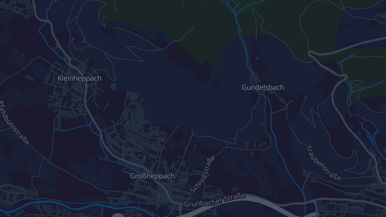 Karte von Großheppach