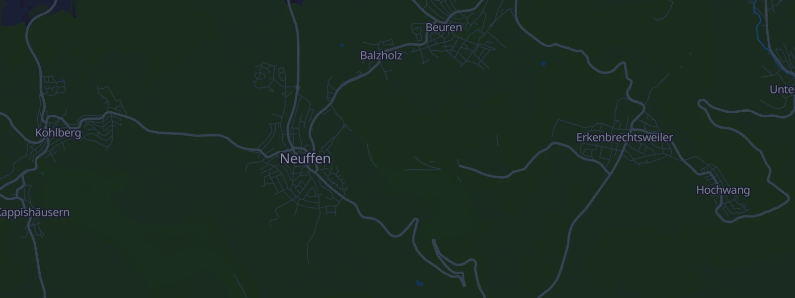 Karte von Neuffen