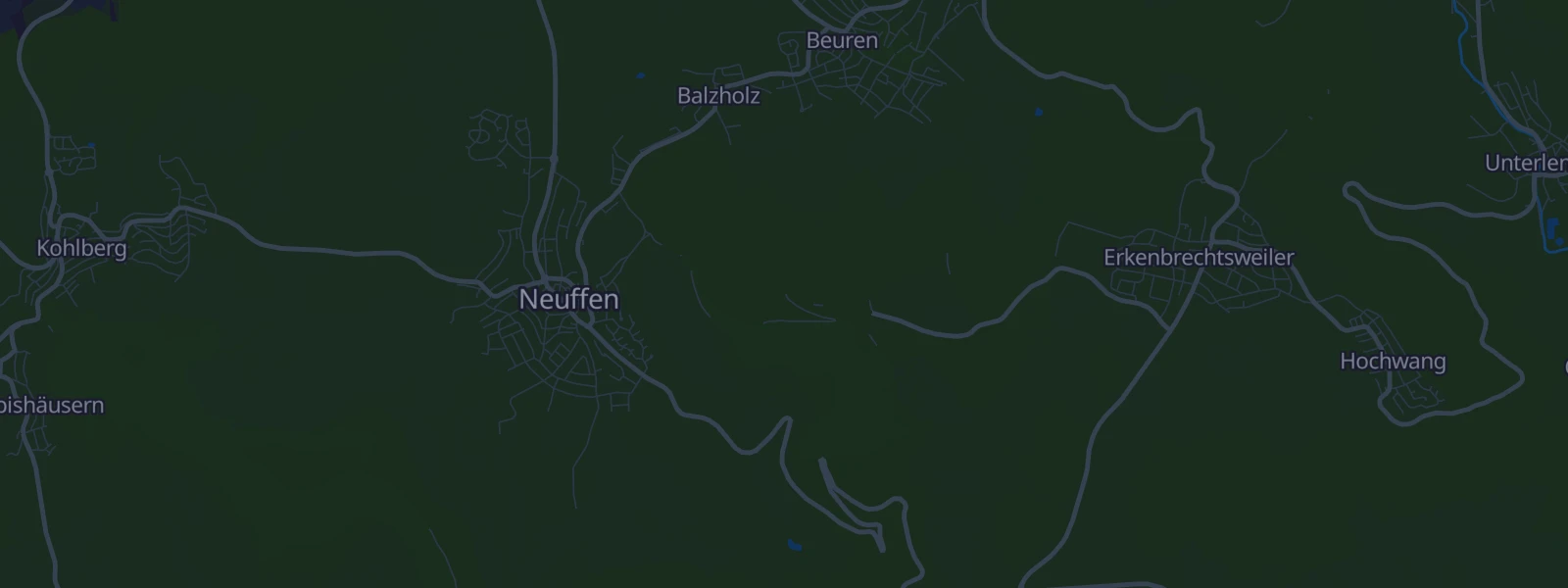 Karte von Neuffen