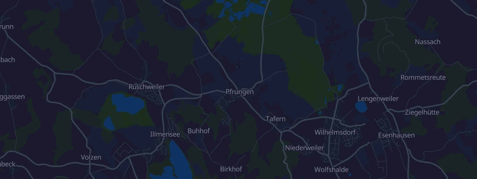 Karte von Wilhelmsdorf-Pfrungen